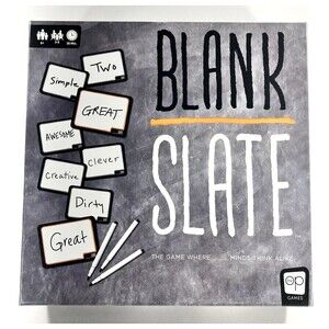 Blank Slate The Game Where Great Minds Think Alike Fun Family Friendly Complete